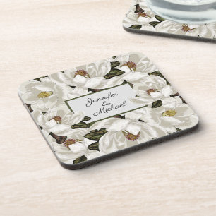 Hard plastic coaster