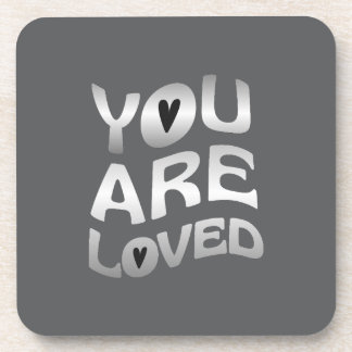 Hard plastic coaster