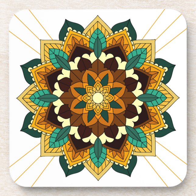 Hard plastic coaster (Front)