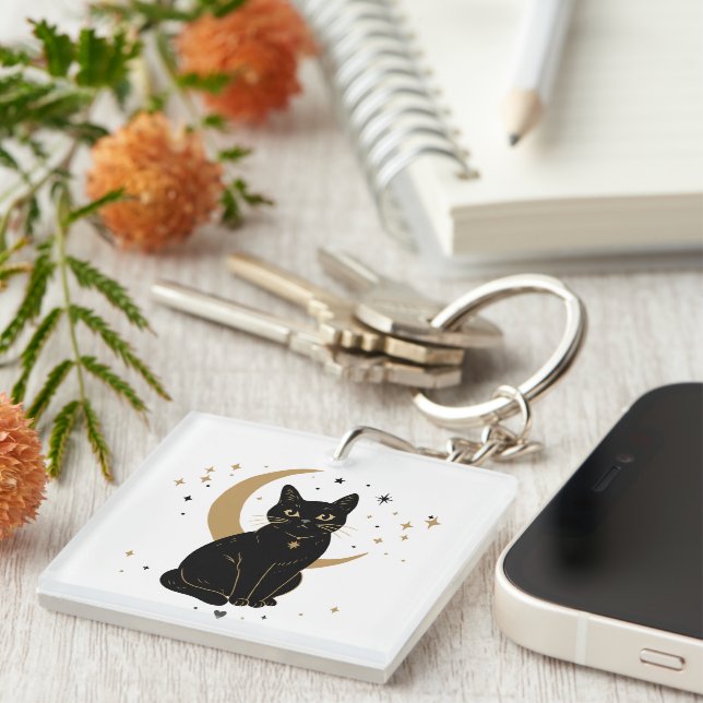 Hard plastic coaster key ring (Front Right)
