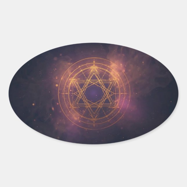 Hard plastic coaster oval sticker (Front)