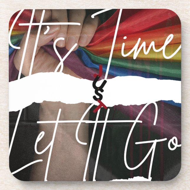 Hard Plastic Coasters With Cork Back (set of 6) (Front)