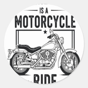 Hard Rider Summer Classic Round Sticker