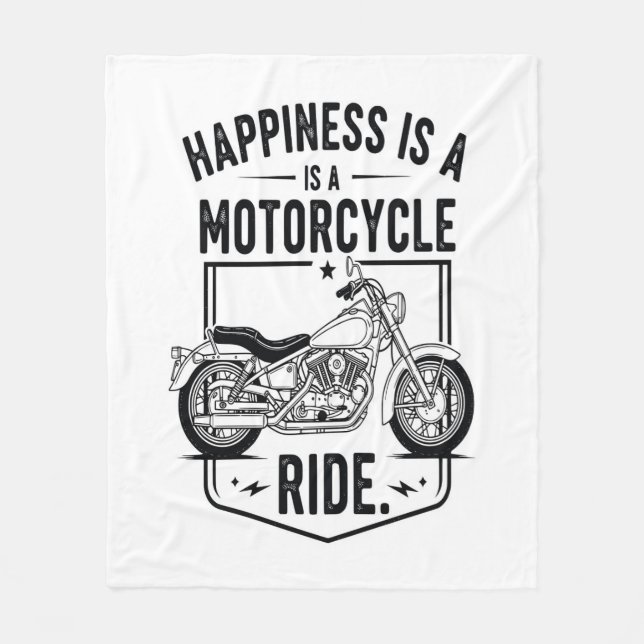 Hard Rider Summer Fleece Blanket (Front)