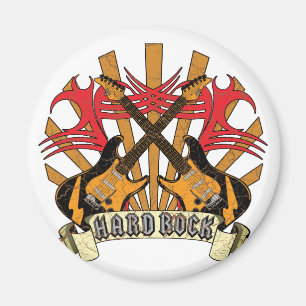 Hard Rock Guitars Magnet