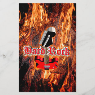Hard rock into the fire flyer