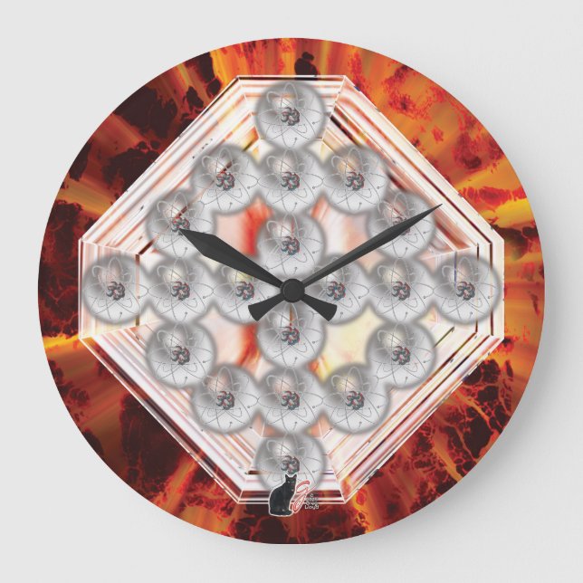 Hard Rock Large Clock (Front)