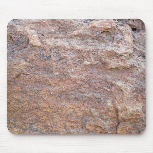 Hard rough Rock Stone Mouse Mat (Front)