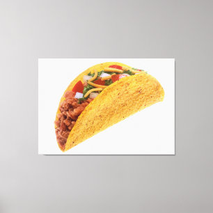 Hard Shell Taco Canvas Print