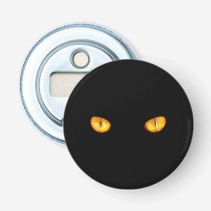 Hard Stare of Golden Bombay Cat Eyes Bottle Opener