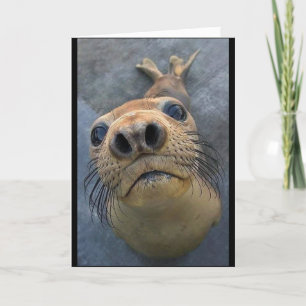 "HARD TO SEE YOU LEAVE** CARD