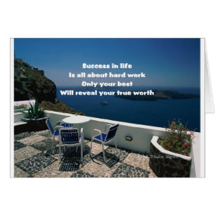 Hard work and success