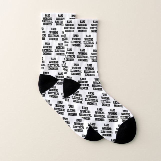 Hard Working Electrical Engineer Socks (Pair)