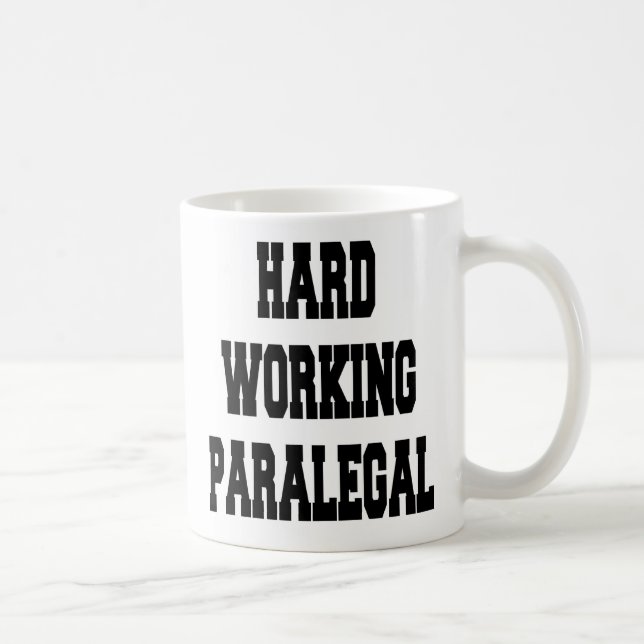 Hard Working Patent Attorney Coffee Mug (Right)