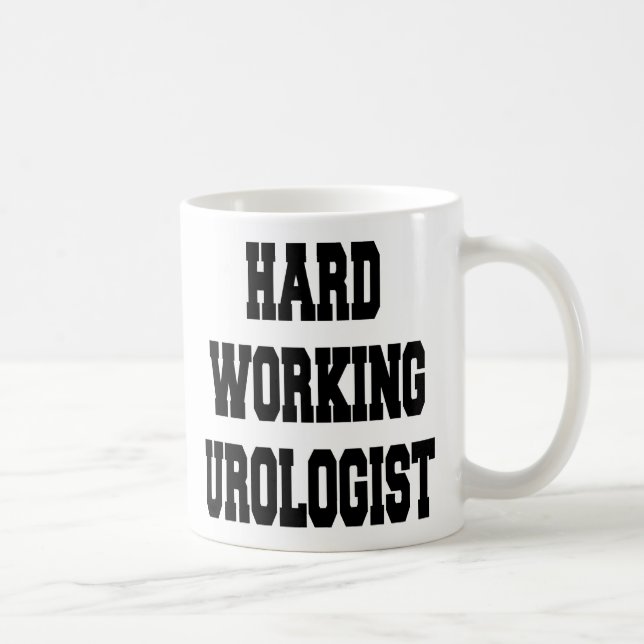 Hard Working Urologist Coffee Mug (Right)
