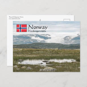 Hardangervidda Norway Postcard