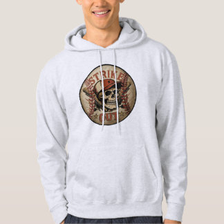 Hardball Syndicate Official Brand Skull Baseball P Hoodie