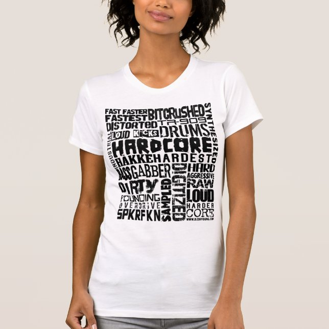 Hardcore01-black T-Shirt (Front)