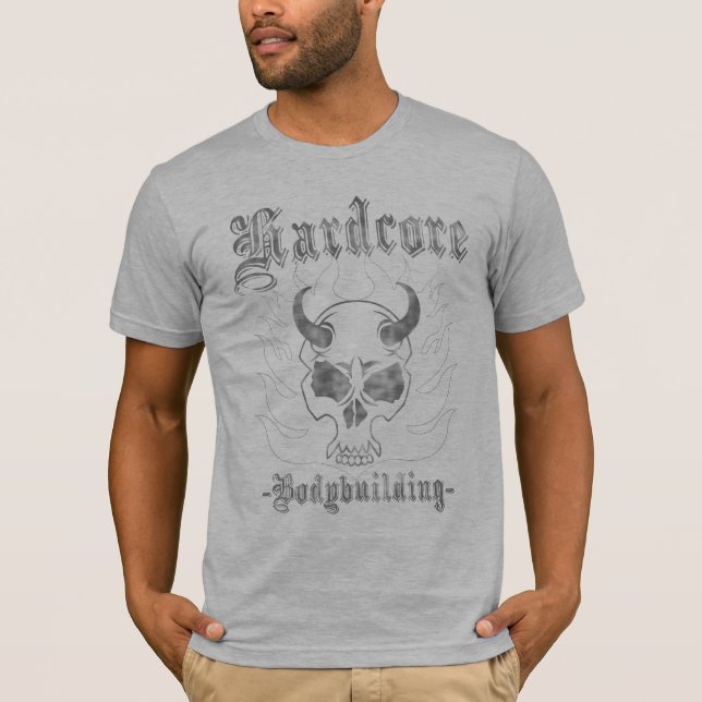 Hardcore Bodybuilding T-Shirt (Front)