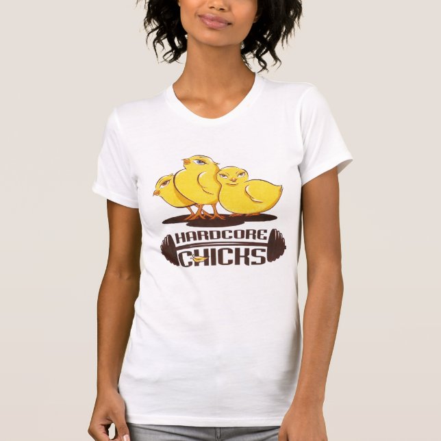 hardcore chicks tank top (Front)