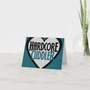 Hardcore Cuddler Holiday Card