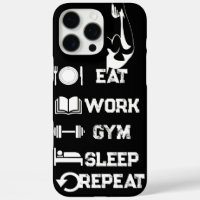 Hardcore Fitness Phone Black Cover Muscle Hand