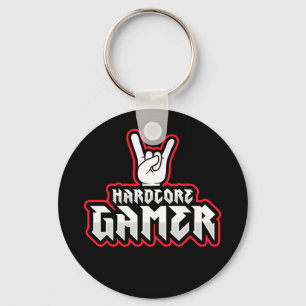 Hardcore Gamer Key Ring