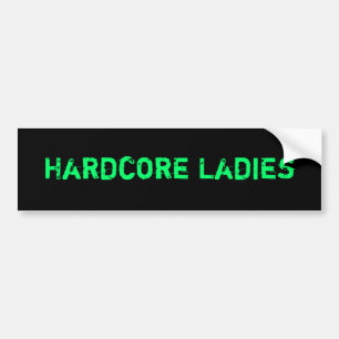 Hardcore Ladies sticker