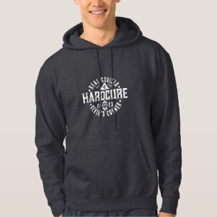 HARDCORE Real Gorilla Built Tough Alpha Male Hoodie