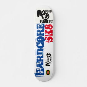 HARDCORE SK8 Skateboard, 7¾" Deck Skateboard