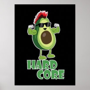 hardcore sunglasses poster