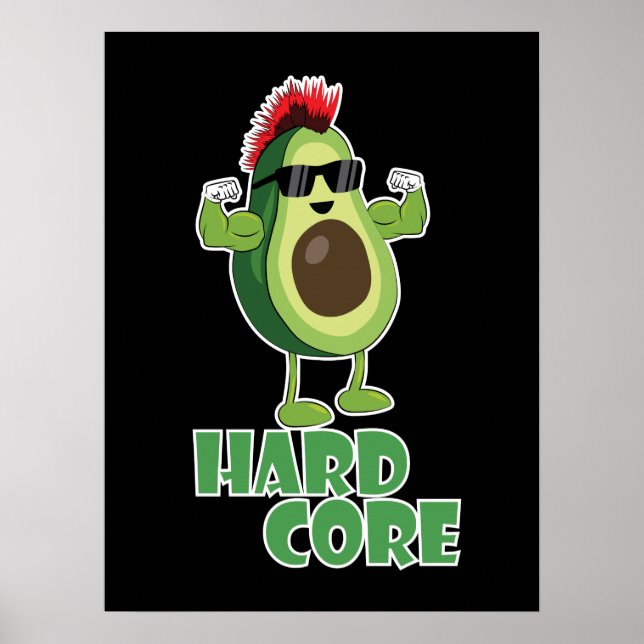 hardcore sunglasses poster (Front)