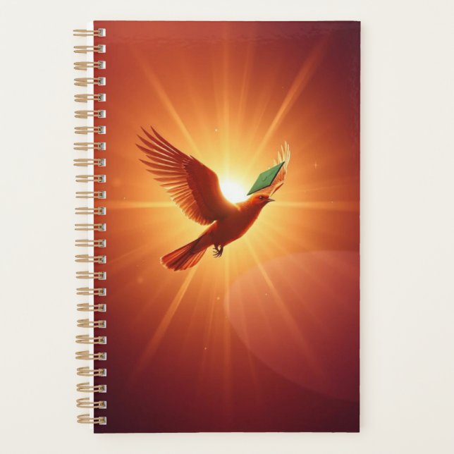hardcover journal Spiral Planner  (Front)