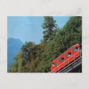 Harder Kulm Funicular Railway, Interlaken 1 Postcard