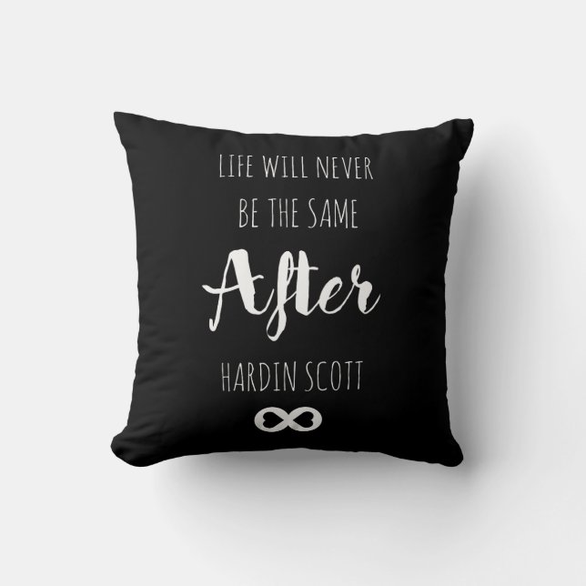Hardin Scott - Black & White Cushion (Front)
