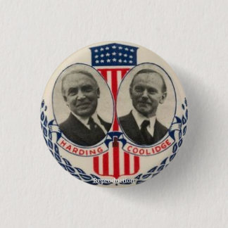 Harding 3 Cm Round Badge