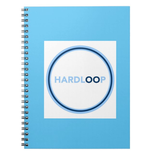 HARDLOOP Notebook by Happier Living (Front)