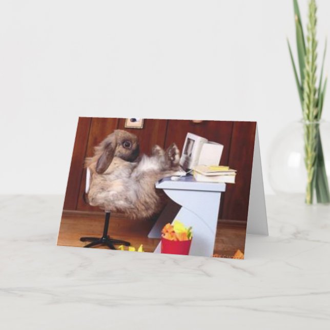 Hardly Workin' Card (Front)