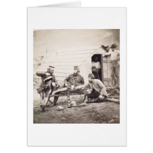 Hardships in the Camp (Colonel Lowe and Captains B