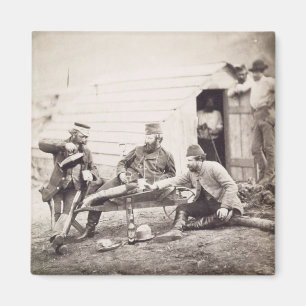 Hardships in the Camp (Colonel Lowe and Captains B Magnet