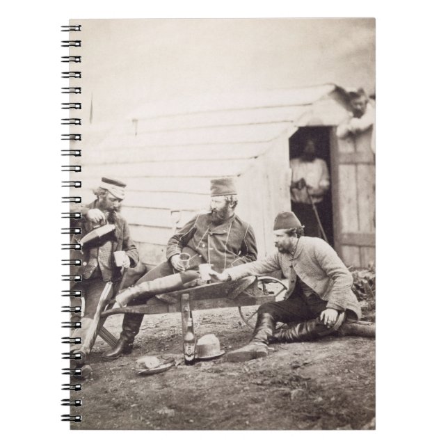 Hardships in the Camp (Colonel Lowe and Captains B Notebook (Front)