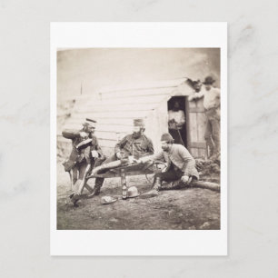 Hardships in the Camp (Colonel Lowe and Captains B Postcard