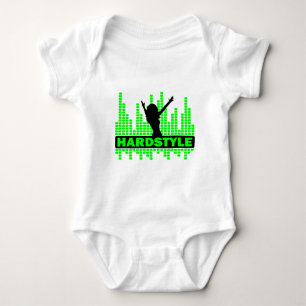 Hardstyle Dancer tempo design Baby Bodysuit
