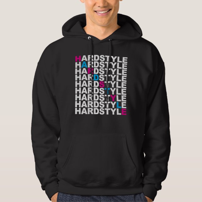 Hardstyle List Hoodie (Front)