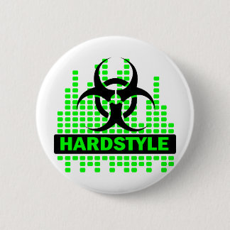 Hardstyle Tempo design 6 Cm Round Badge