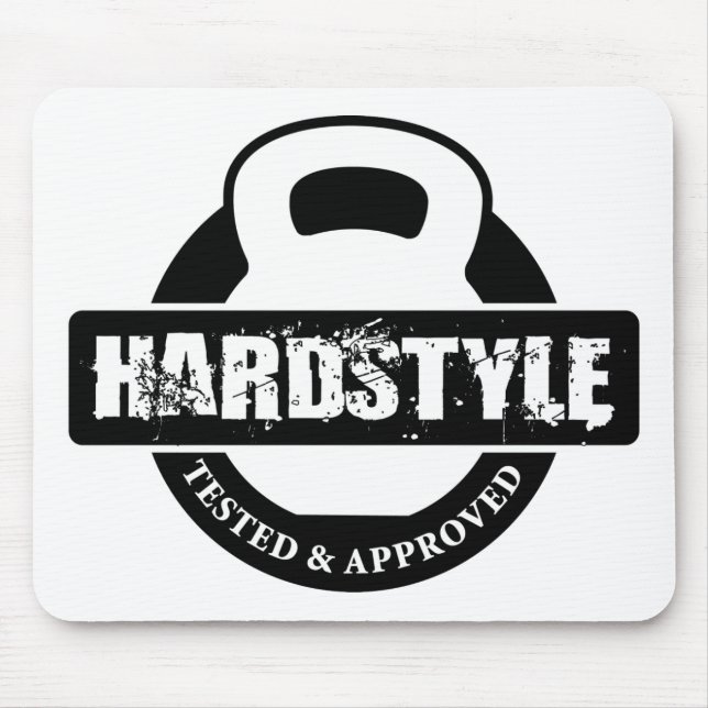HARDSTYLE TESTED APPROVED MOUSE MAT (Front)
