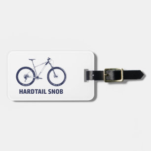 Hardtail Snob Luggage Tag