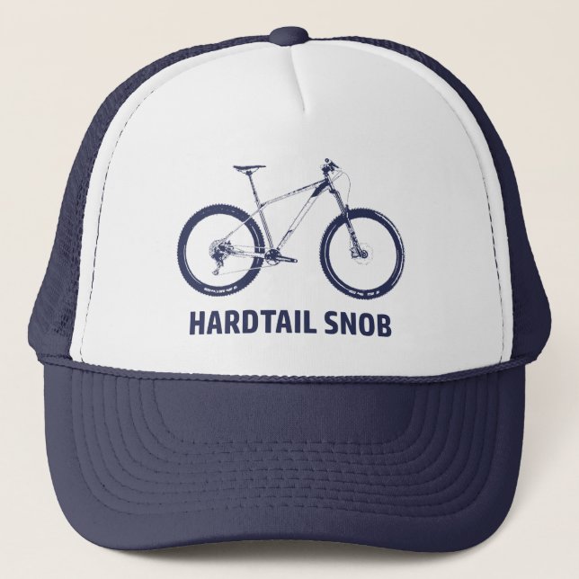 Hardtail Snob Trucker Hat (Front)