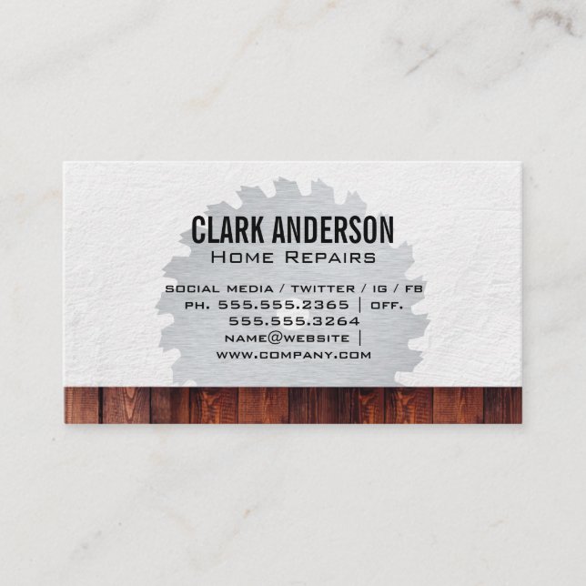 Hardware Tools |  Business Card (Front)