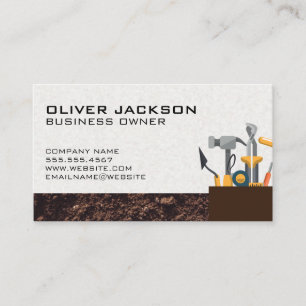 Hardware Tools   Dirt Business Card